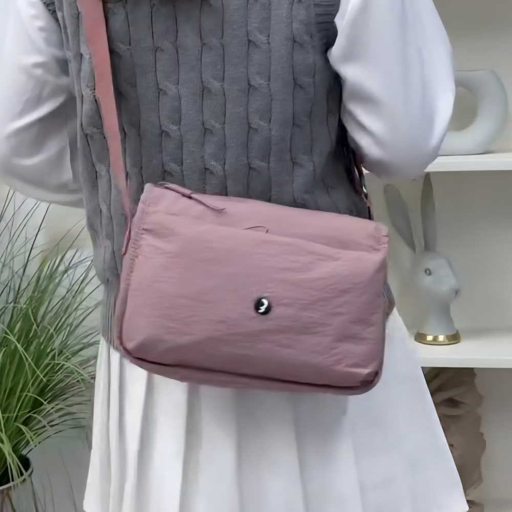Pink Crossbody Bag